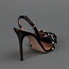 Valentino Open Toe Sandal in Black - Lyst