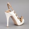 Valentino Bow Detail Pump in White - Lyst
