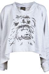 Vivienne Westwood Anglomania Croppe Elephant Yetti T-shirt