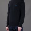 Vivienne Westwood Crew Neck Sweater in Black for Men - Lyst