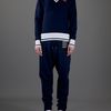 Vivienne Westwood Vneck Logo Jumper in Blue for Men - Lyst