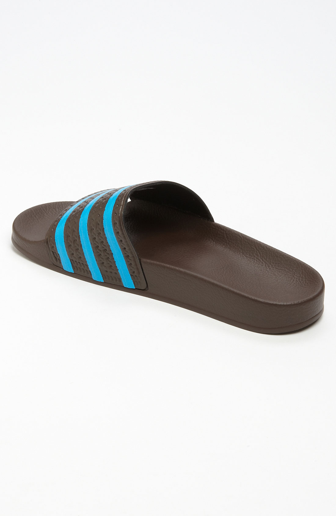 adidas adilette sandals brown