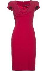 Alexander McQueen Cowl Neck Dress