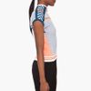 Alexander Wang Athletic Patchwork Tshirt in Multicolor (orange) - Lyst