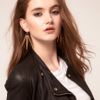 Asos Multi Spike Drop Earrings in Gold - Lyst