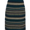Burberry Prorsum Striped Pencil Skirt in Blue - Lyst
