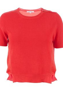 Carven Cropped Jumper - Lyst