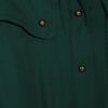 Charlie By Matthew Zink Charlie Silkchiffon Maxi Shirt Dress in Green - Lyst