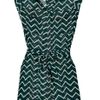 Charlie By Matthew Zink Charlie Silkgeorgette Shirt Dress in Blue (teal) - Lyst