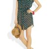 Charlie By Matthew Zink Charlie Silkgeorgette Shirt Dress in Blue (teal) - Lyst