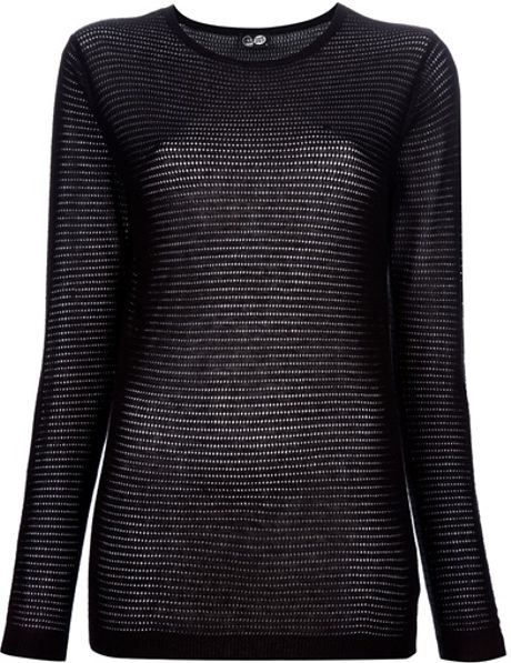 Cheap Monday Iliana Sweater in Black - Lyst