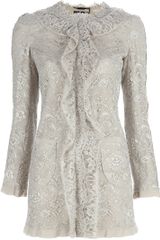 Dolce & Gabbana Lace Detail Jacket