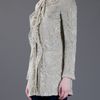 Dolce & Gabbana Lace Detail Jacket in Beige - Lyst