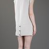Dolce & Gabbana Tshirt Dress in Beige - Lyst
