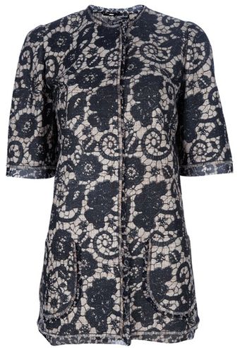  Lace Print Jacket 