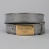 Dolce & Gabbana Metal Logo Belt in Gray for Men (grey) - Lyst