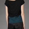 Dries Van Noten Holben Top in Black - Lyst