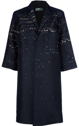 Dries Van Noten Long Jacket - Lyst