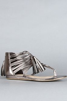 Dv By Dolce Vita The Ilana Sandal in Dark Silver Flash Stella - Lyst