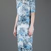 Erdem Floral Dress in Blue (floral) - Lyst