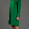 Gucci Asymmetric Dress in Green - Lyst