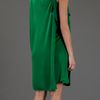 Gucci Asymmetric Dress in Green - Lyst