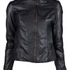 Improvd Leather Jacket in Black - Lyst
