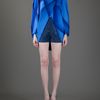 Issey Miyake Loose Blouse in Blue - Lyst