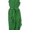 Lanvin Wrap and Drape Dress in Green - Lyst