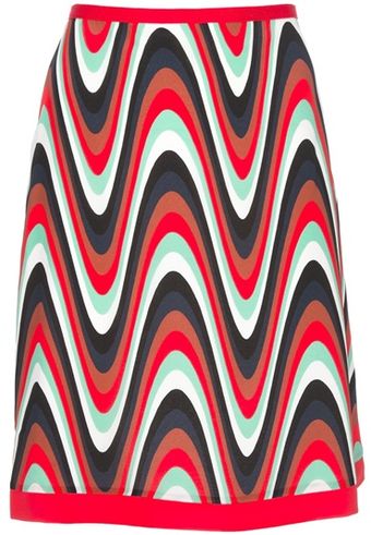  Printed Skirt 