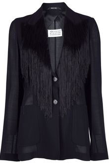 Maison Martin Margiela Fringed Jacket - Lyst