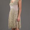 Mark Fast Sandstorm Crochet Dress in Beige (cream) - Lyst