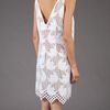 Marni Embroidered Sleeveless Dress in White - Lyst