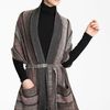 Missoni Drape Cardigan in Purple (purple grey) - Lyst