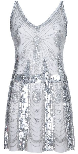 Pierre Balmain Sequin Dress - Lyst