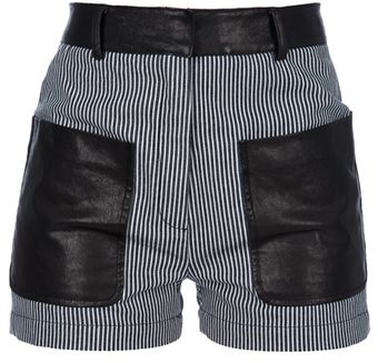  Contrast Pocket Shorts 