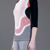 Stella Mccartney 34 Length Tshirt in Multicolor (black) - Lyst