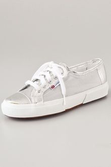 Superga Mesh Metallic Netu Sneakers - Lyst