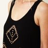 Twelfth Street By Cynthia Vincent Leather Pallet Dress in Black - Lyst
