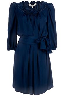 Vanessa Bruno Belted Dress - Lyst