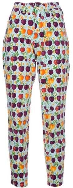 Versace Vintage Print Trouser - Lyst