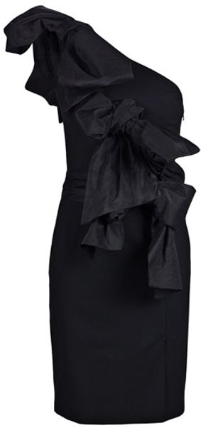 Viktor & Rolf Triple Bow Dress in Black - Lyst