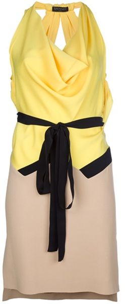 Vionnet Colour Block Dress - Lyst
