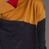 Vivienne Westwood Anglomania Draped Colorblock Dress in Red - Lyst