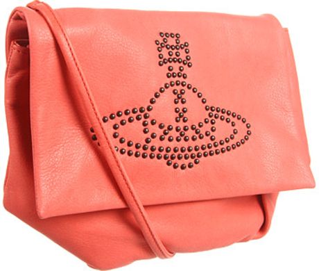 Vivienne Westwood Twisted Medium Clutch in Orange (p) - Lyst