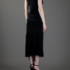 Yohji Yamamoto Draped Dress in Black - Lyst