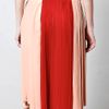 Chloé Pleated Silk Chiffon Skirt in Beige (nude) - Lyst