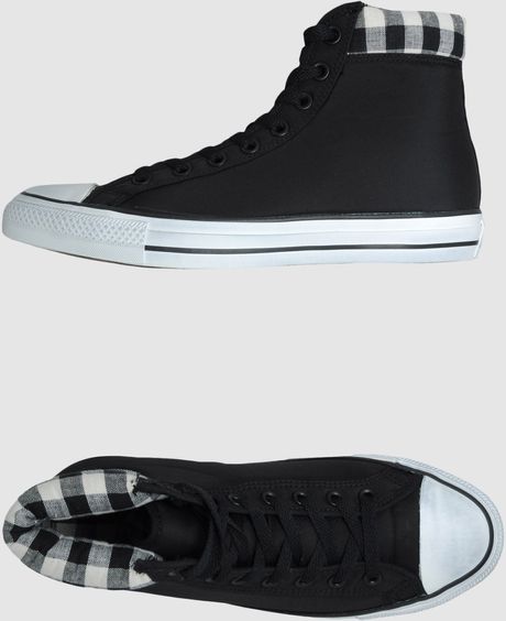 Converse Converse All Star Hightop Sneakers in Black for Men - Lyst