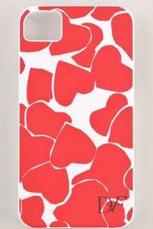Diane Von Furstenberg Hearts Iphone Case - Lyst