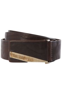 Diesel Logo Buckle Denim Belt - Lyst
